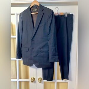 Harry Rosen  Black Formal Suit Timeless Design made in Italy 🇮🇹 Vintage